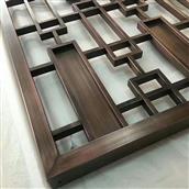 Vách ngăn bình phong inox màu 05