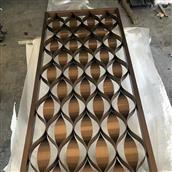 Vách ngăn bình phong inox màu 08