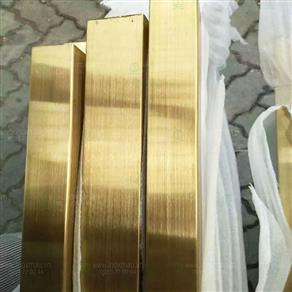Hộp inox vàng xước