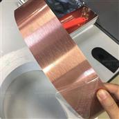 Băng inox xước vàng hồng