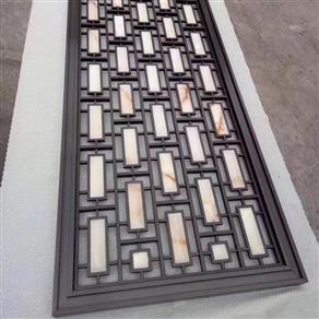 Vách ngăn bình phong inox màu 024