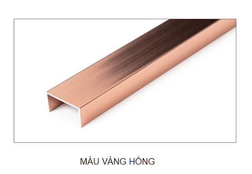 Sản phẩm inox màu vàng hồng